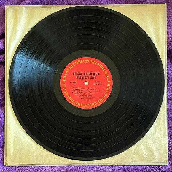 Barbra Streisand’s Greatest Hits  12” Record Album  1977 Canada Ed. 45Yrs!  RARE - Picture 3 of 7